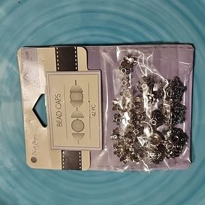 BEAD CAPS ANTIQUE SILVER 6-16 MM